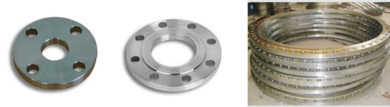 Welding plate flange